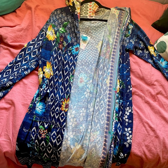 Johnny Was Ciaga Long Duster (Small) - Picture 2 of 5